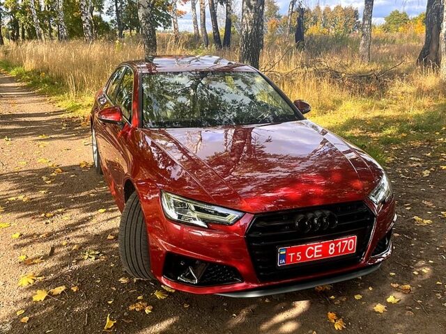Червоний Ауді А4, об'ємом двигуна 2 л та пробігом 115 тис. км за 20500 $, фото 1 на Automoto.ua