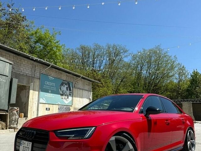 Красный Ауди А4, объемом двигателя 1.98 л и пробегом 55 тыс. км за 27999 $, фото 1 на Automoto.ua