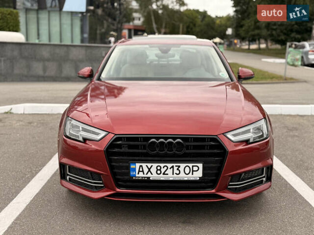 Красный Ауди А4, объемом двигателя 1.98 л и пробегом 69 тыс. км за 21500 $, фото 1 на Automoto.ua