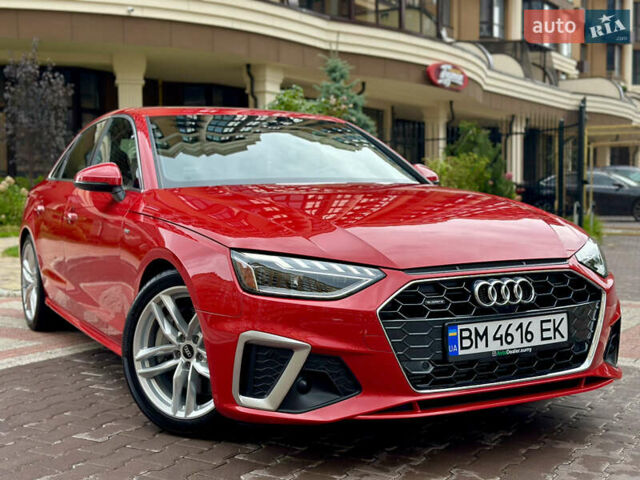 Красный Ауди А4, объемом двигателя 2 л и пробегом 14 тыс. км за 29999 $, фото 1 на Automoto.ua