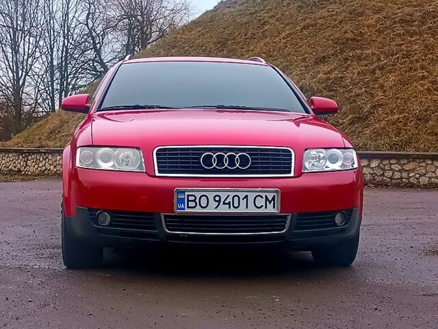 Красный Ауди А4, объемом двигателя 2.5 л и пробегом 232 тыс. км за 4859 $, фото 1 на Automoto.ua