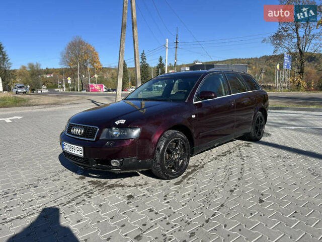 Красный Ауди А4, объемом двигателя 2.5 л и пробегом 300 тыс. км за 3200 $, фото 1 на Automoto.ua