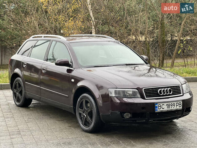 Красный Ауди А4, объемом двигателя 2.5 л и пробегом 400 тыс. км за 2900 $, фото 1 на Automoto.ua