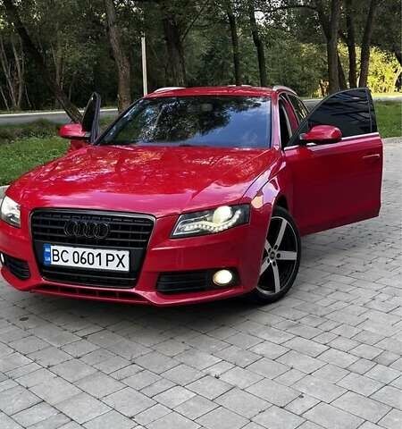 Червоний Ауді А4, об'ємом двигуна 2 л та пробігом 225 тис. км за 9400 $, фото 1 на Automoto.ua