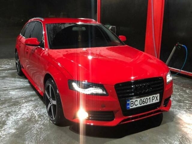 Червоний Ауді А4, об'ємом двигуна 2 л та пробігом 245 тис. км за 8300 $, фото 1 на Automoto.ua