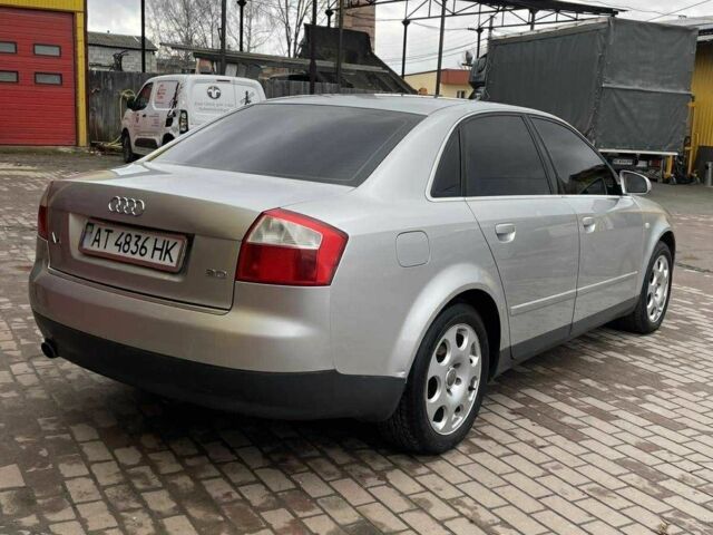 Сірий Ауді А4, об'ємом двигуна 2 л та пробігом 77 тис. км за 4800 $, фото 1 на Automoto.ua
