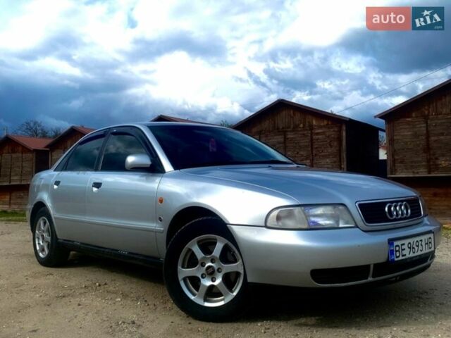 Серый Ауди А4, объемом двигателя 1.78 л и пробегом 222 тыс. км за 3500 $, фото 1 на Automoto.ua