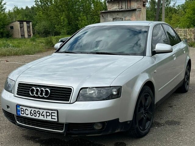 Серый Ауди А4, объемом двигателя 2 л и пробегом 398 тыс. км за 4200 $, фото 1 на Automoto.ua