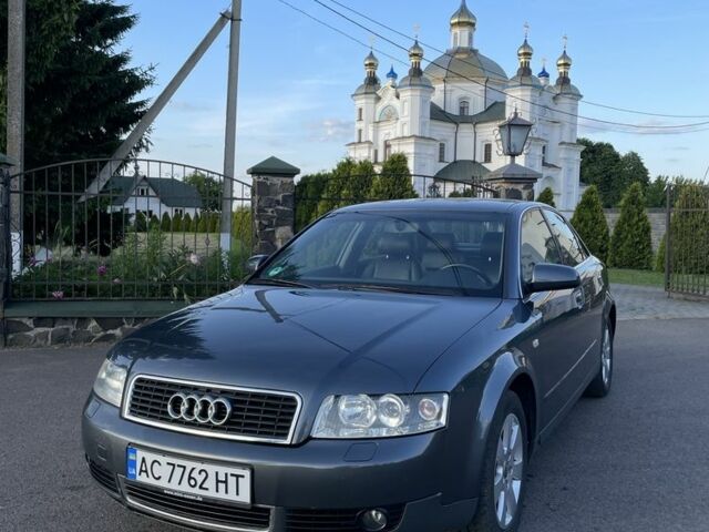 Серый Ауди А4, объемом двигателя 2 л и пробегом 198 тыс. км за 5500 $, фото 1 на Automoto.ua