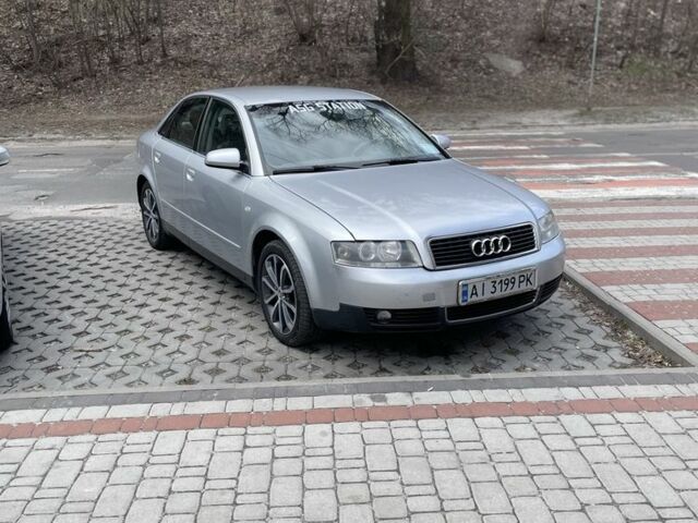 Серый Ауди А4, объемом двигателя 2 л и пробегом 345 тыс. км за 4200 $, фото 1 на Automoto.ua