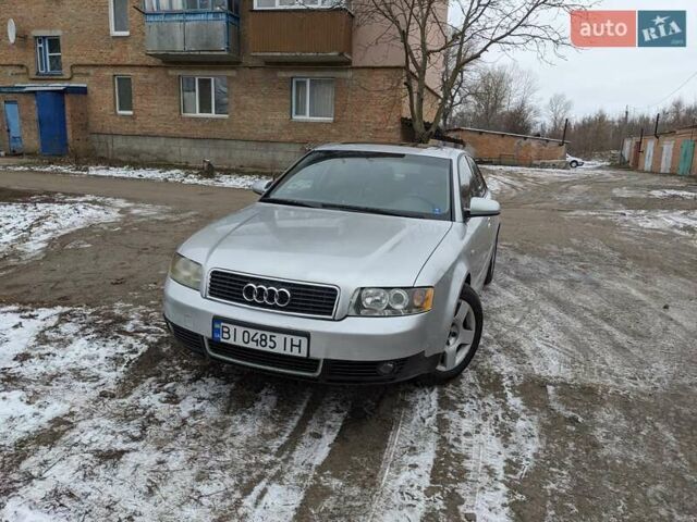 Сірий Ауді А4, об'ємом двигуна 1.8 л та пробігом 270 тис. км за 4200 $, фото 1 на Automoto.ua
