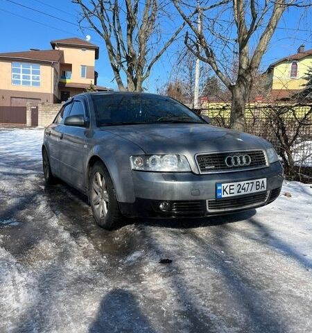 Серый Ауди А4, объемом двигателя 2.5 л и пробегом 236 тыс. км за 4300 $, фото 1 на Automoto.ua