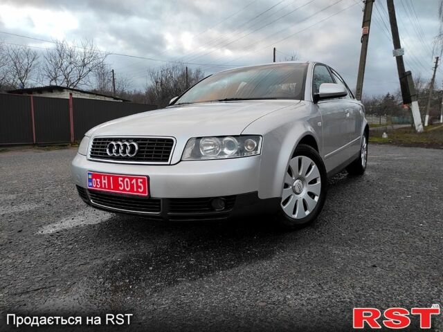 Сірий Ауді А4, об'ємом двигуна 1.6 л та пробігом 212 тис. км за 5600 $, фото 1 на Automoto.ua