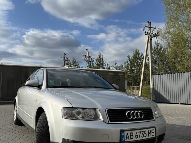 Серый Ауди А4, объемом двигателя 2 л и пробегом 195 тыс. км за 5550 $, фото 1 на Automoto.ua