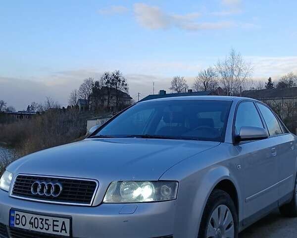 Серый Ауди А4, объемом двигателя 2 л и пробегом 240 тыс. км за 5300 $, фото 1 на Automoto.ua