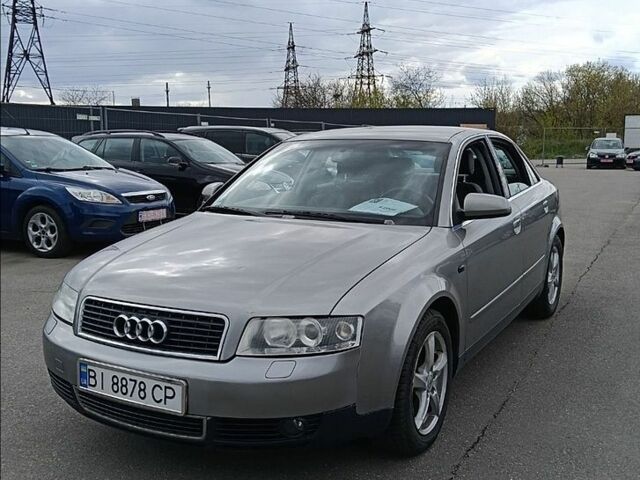 Сірий Ауді А4, об'ємом двигуна 1.8 л та пробігом 198 тис. км за 5750 $, фото 1 на Automoto.ua