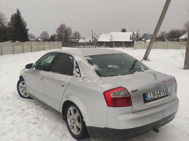 Серый Ауди А4, объемом двигателя 2 л и пробегом 438 тыс. км за 1150 $, фото 1 на Automoto.ua