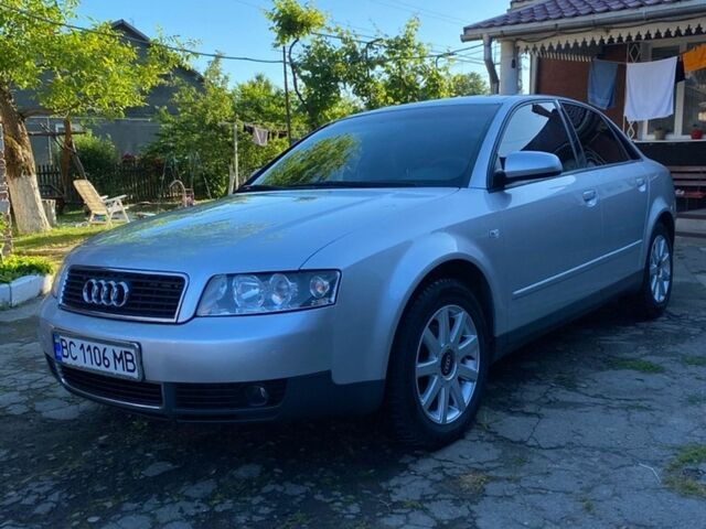 Сірий Ауді А4, об'ємом двигуна 1.6 л та пробігом 199 тис. км за 5000 $, фото 1 на Automoto.ua