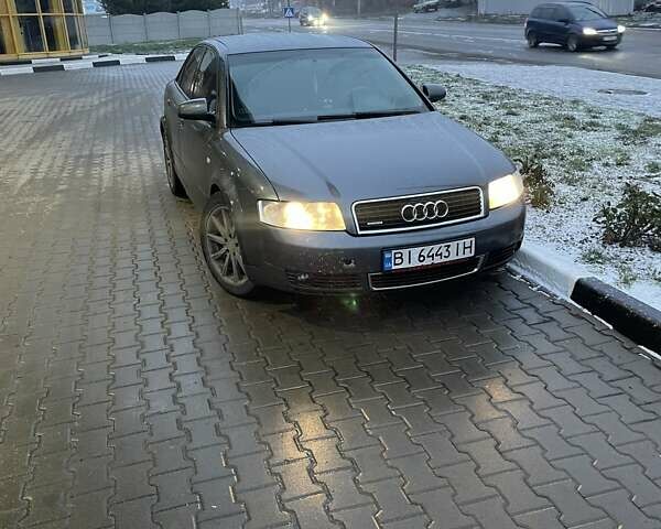 Сірий Ауді А4, об'ємом двигуна 2.5 л та пробігом 250 тис. км за 5200 $, фото 1 на Automoto.ua