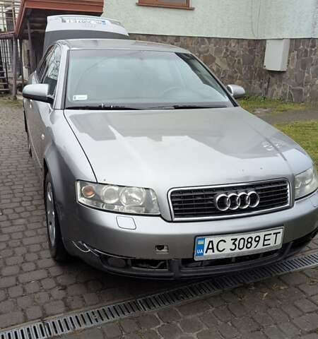 Серый Ауди А4, объемом двигателя 1.9 л и пробегом 400 тыс. км за 4000 $, фото 1 на Automoto.ua