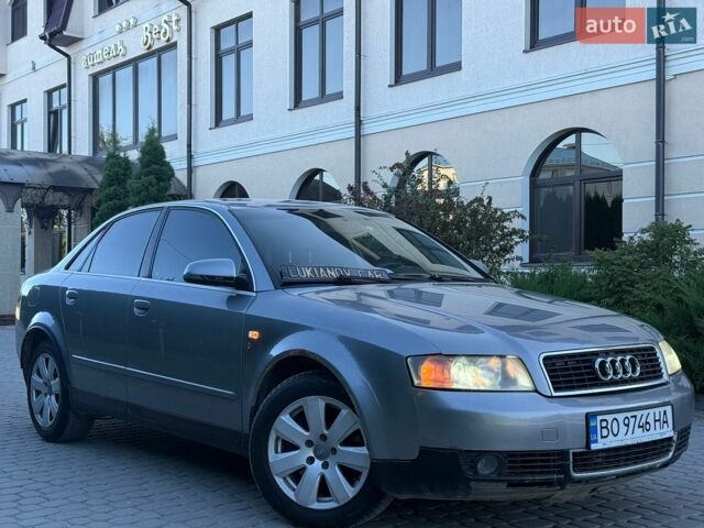 Серый Ауди А4, объемом двигателя 1.8 л и пробегом 289 тыс. км за 2950 $, фото 1 на Automoto.ua