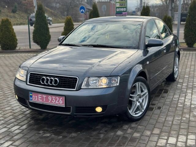 Серый Ауди А4, объемом двигателя 1.8 л и пробегом 248 тыс. км за 5450 $, фото 1 на Automoto.ua