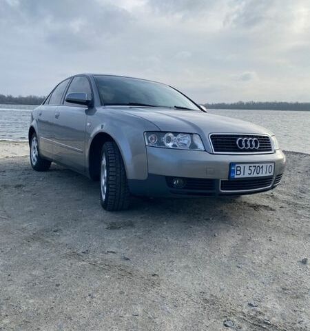 Сірий Ауді А4, об'ємом двигуна 2 л та пробігом 221 тис. км за 5800 $, фото 1 на Automoto.ua