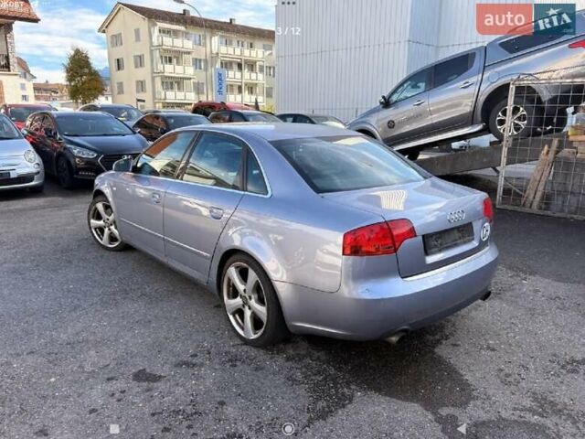 Сірий Ауді А4, об'ємом двигуна 2 л та пробігом 250 тис. км за 7100 $, фото 1 на Automoto.ua