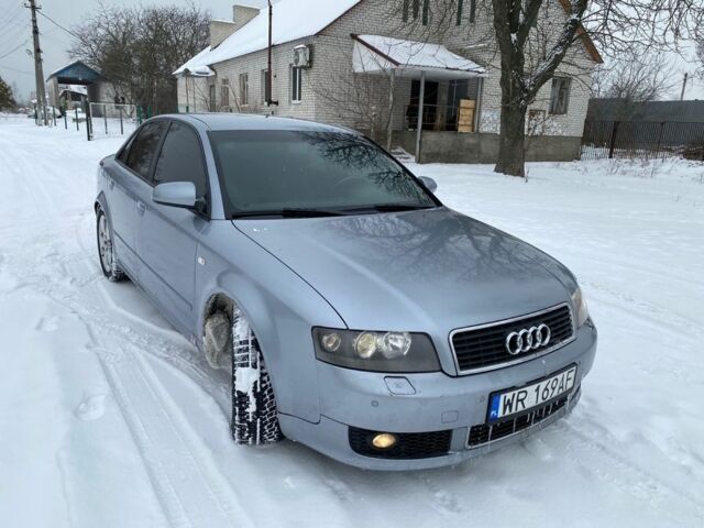 Сірий Ауді А4, об'ємом двигуна 2.5 л та пробігом 220 тис. км за 2700 $, фото 1 на Automoto.ua