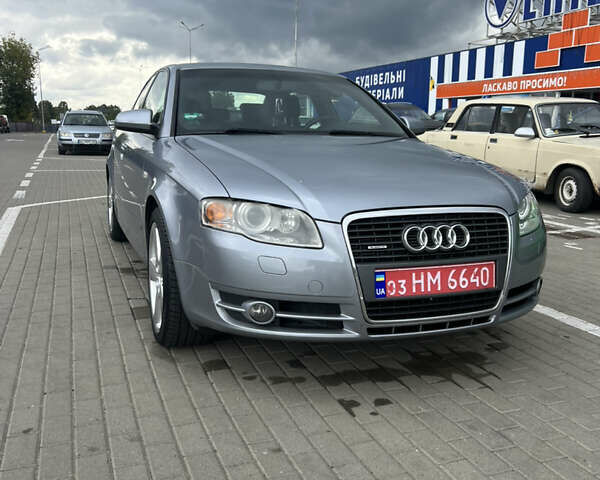 Сірий Ауді А4, об'ємом двигуна 2 л та пробігом 208 тис. км за 7400 $, фото 1 на Automoto.ua