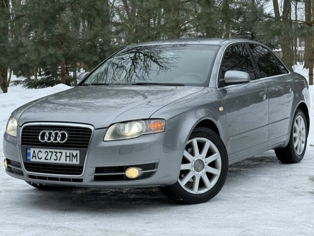 Серый Ауди А4, объемом двигателя 2 л и пробегом 315 тыс. км за 5700 $, фото 1 на Automoto.ua