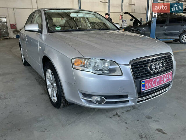 Сірий Ауді А4, об'ємом двигуна 1.6 л та пробігом 194 тис. км за 6950 $, фото 1 на Automoto.ua