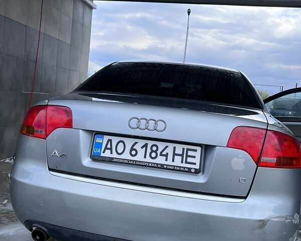 Серый Ауди А4, объемом двигателя 2 л и пробегом 260 тыс. км за 6300 $, фото 1 на Automoto.ua