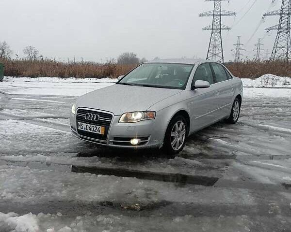 Сірий Ауді А4, об'ємом двигуна 1.8 л та пробігом 184 тис. км за 7950 $, фото 1 на Automoto.ua