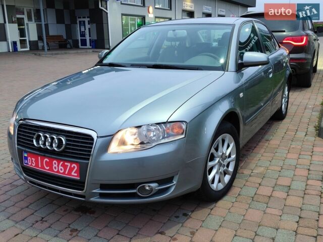 Сірий Ауді А4, об'ємом двигуна 1.8 л та пробігом 210 тис. км за 6399 $, фото 1 на Automoto.ua