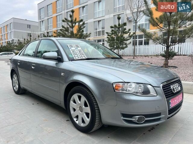 Сірий Ауді А4, об'ємом двигуна 2 л та пробігом 174 тис. км за 6400 $, фото 1 на Automoto.ua