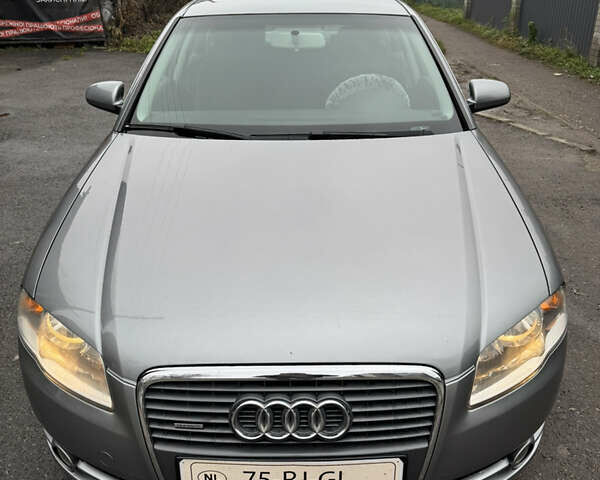 Серый Ауди А4, объемом двигателя 2 л и пробегом 231 тыс. км за 6200 $, фото 1 на Automoto.ua