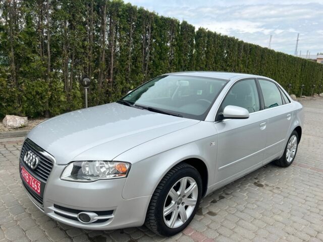 Сірий Ауді А4, об'ємом двигуна 2 л та пробігом 190 тис. км за 6999 $, фото 1 на Automoto.ua