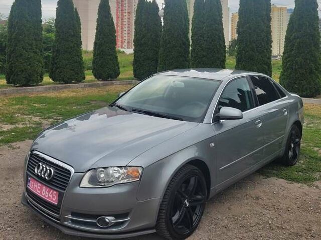Сірий Ауді А4, об'ємом двигуна 2 л та пробігом 203 тис. км за 6999 $, фото 1 на Automoto.ua