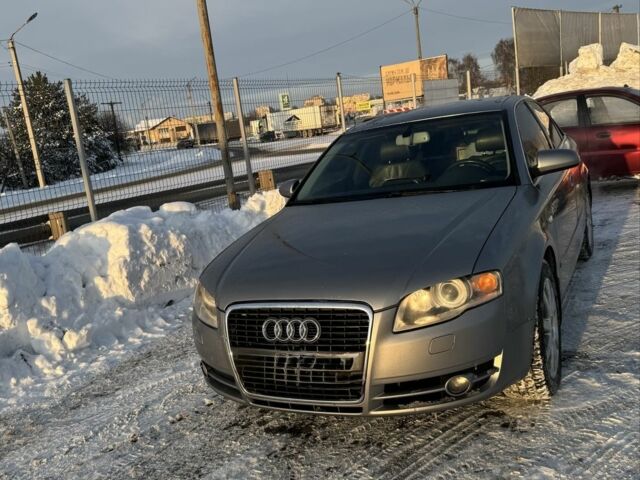 Серый Ауди А4, объемом двигателя 2 л и пробегом 300 тыс. км за 6200 $, фото 1 на Automoto.ua