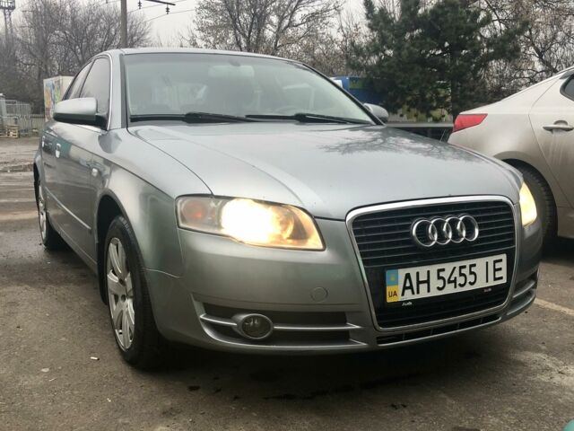 Сірий Ауді А4, об'ємом двигуна 2 л та пробігом 240 тис. км за 6600 $, фото 1 на Automoto.ua