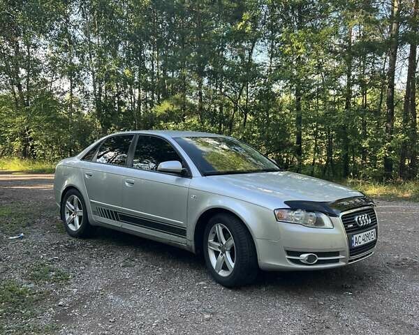Серый Ауди А4, объемом двигателя 2 л и пробегом 380 тыс. км за 5750 $, фото 1 на Automoto.ua