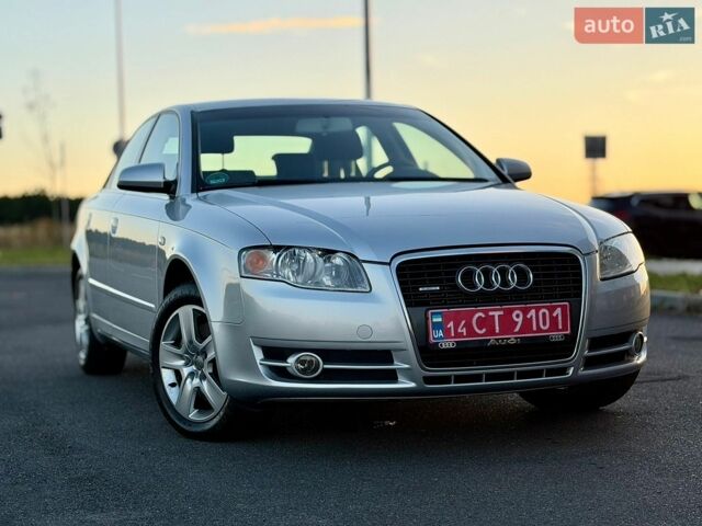 Сірий Ауді А4, об'ємом двигуна 1.8 л та пробігом 220 тис. км за 8650 $, фото 1 на Automoto.ua