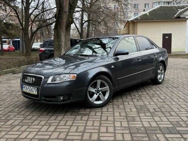 Серый Ауди А4, объемом двигателя 2 л и пробегом 400 тыс. км за 5000 $, фото 1 на Automoto.ua