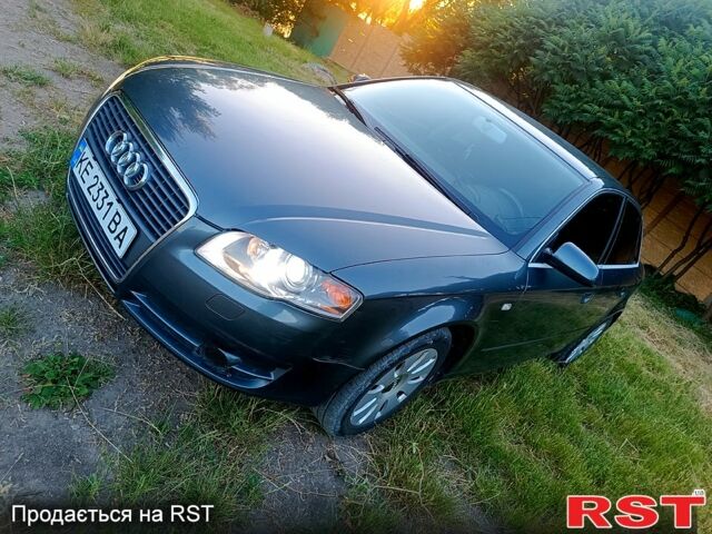 Серый Ауди А4, объемом двигателя 2 л и пробегом 220 тыс. км за 6000 $, фото 1 на Automoto.ua