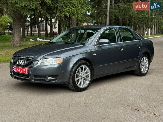 Сірий Ауді А4, об'ємом двигуна 2 л та пробігом 227 тис. км за 7750 $, фото 1 на Automoto.ua