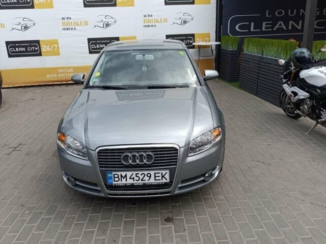 Серый Ауди А4, объемом двигателя 2 л и пробегом 130 тыс. км за 7800 $, фото 1 на Automoto.ua
