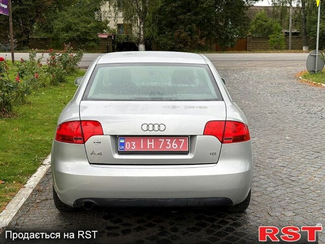 Сірий Ауді А4, об'ємом двигуна 1.6 л та пробігом 168 тис. км за 7200 $, фото 1 на Automoto.ua
