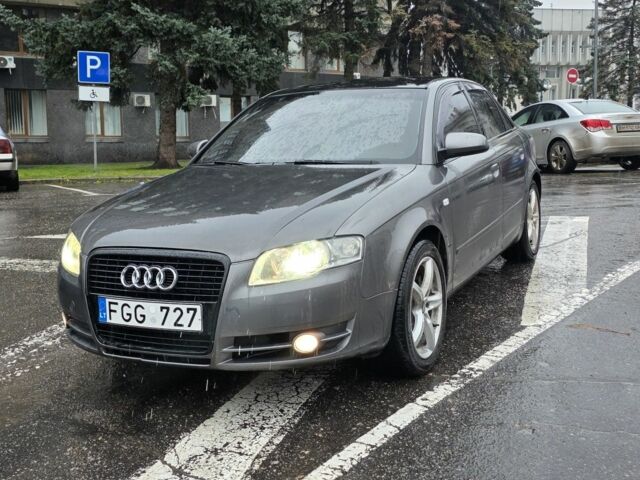 Ауді А4 2007 у Сумах на Automoto.ua Сірий Ауді А4, об'ємом двигуна 2 л та пробігом 400 тис. км за 3275 $, фото 1 на Automoto.ua