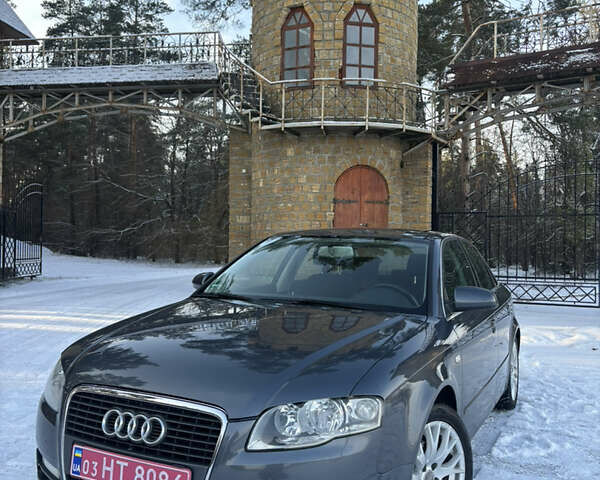 Серый Ауди А4, объемом двигателя 2 л и пробегом 223 тыс. км за 7500 $, фото 1 на Automoto.ua
